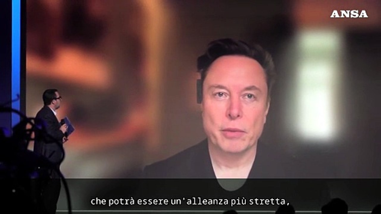 Congresso Lega, Musk in collegamento: "Sogno un'area Usa-Ue senza dazi"