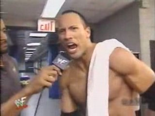 the rock says that y2j doesnt know large