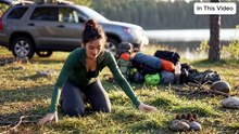 Solo Camping and Fishing in Nature | Wood Stove Cooking and Cozy Tent Vibes
