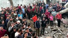 Gaza, i soccorsi dopo un attacco israeliano su Jabalia