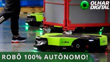Amazon apresenta primeiro robô totalmente autônomo para trabalhar em armazéns