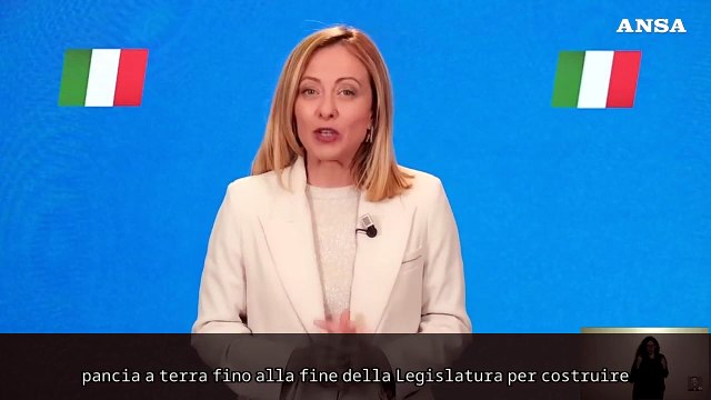Congresso Lega, Meloni: Avanti pancia a terra sino a fine Legislatura