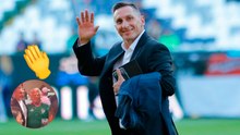 Chaco Giménez desata la locura entre los aficionados que buscan una foto en el Nemesio Diez