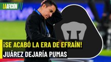 Efraín Juárez dejaría Pumas tras diferencias con la directiva