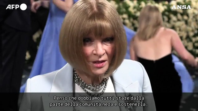 Anna Wintour: Gala del Met al fianco della black community