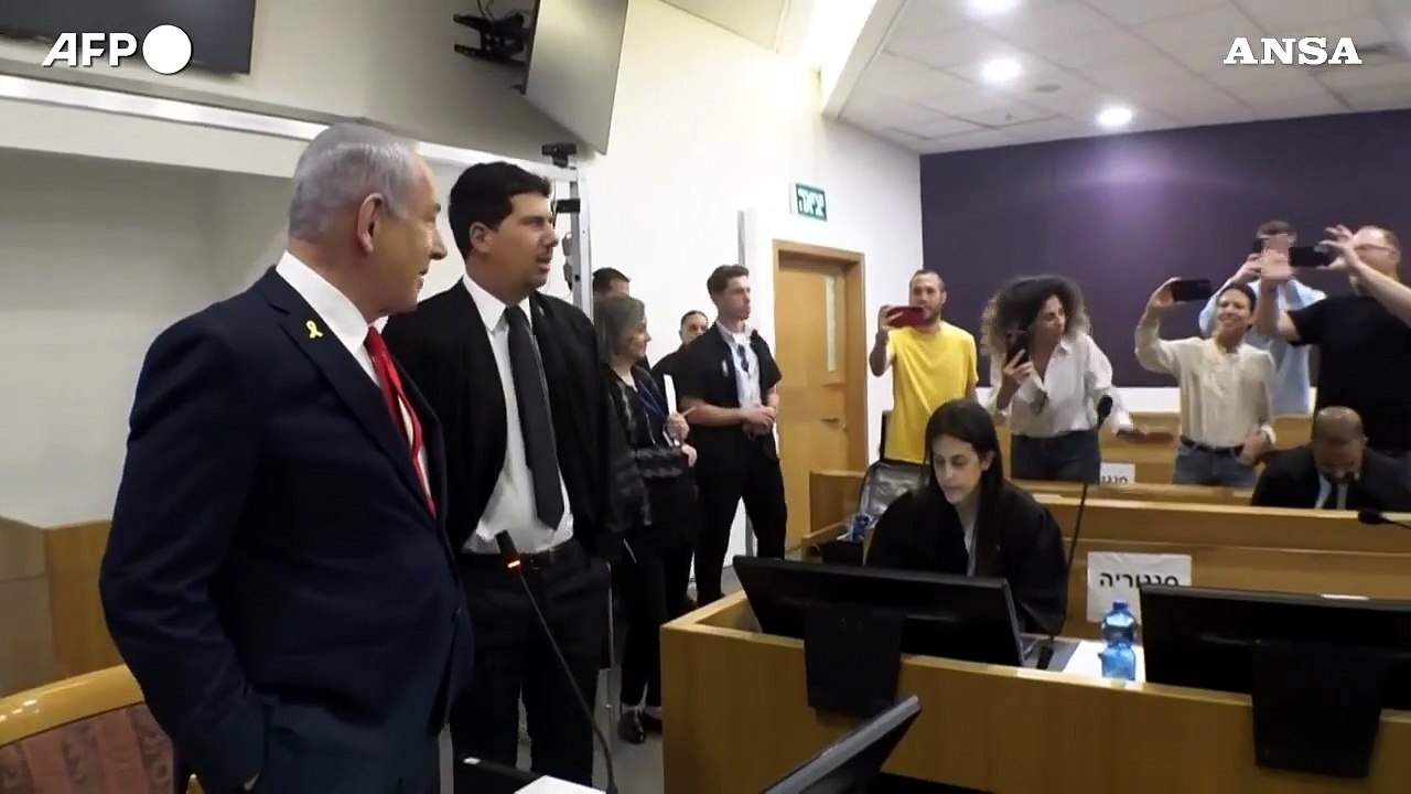 Tel Aviv, nuova udienza del processo penale per Netanyahu