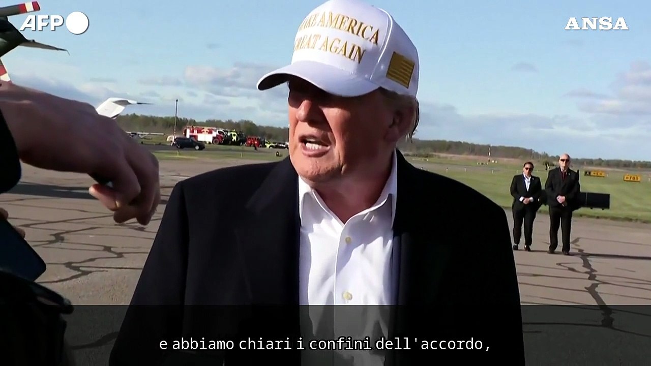 Trump: "Putin smetta di sparare e firmi l'accordo"