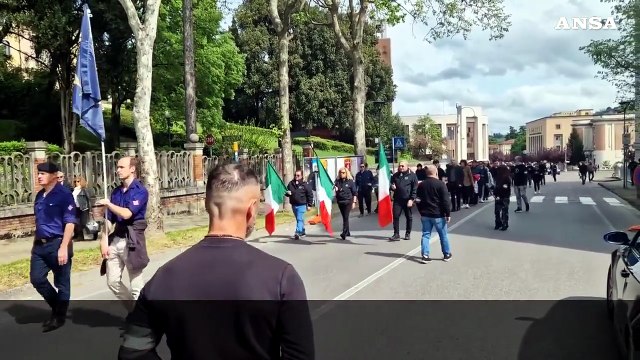 Predappio, in 150 ricordano gli 80 anni dalla morte di Mussolini