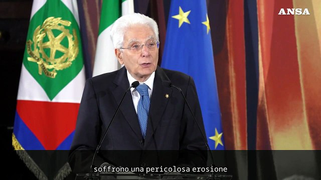 Mattarella: Uscire da sole logiche commerciali sul cinema