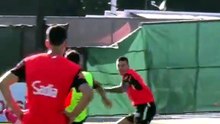 La dura patada de Casemiro a Endrick que preocupó a Brasil