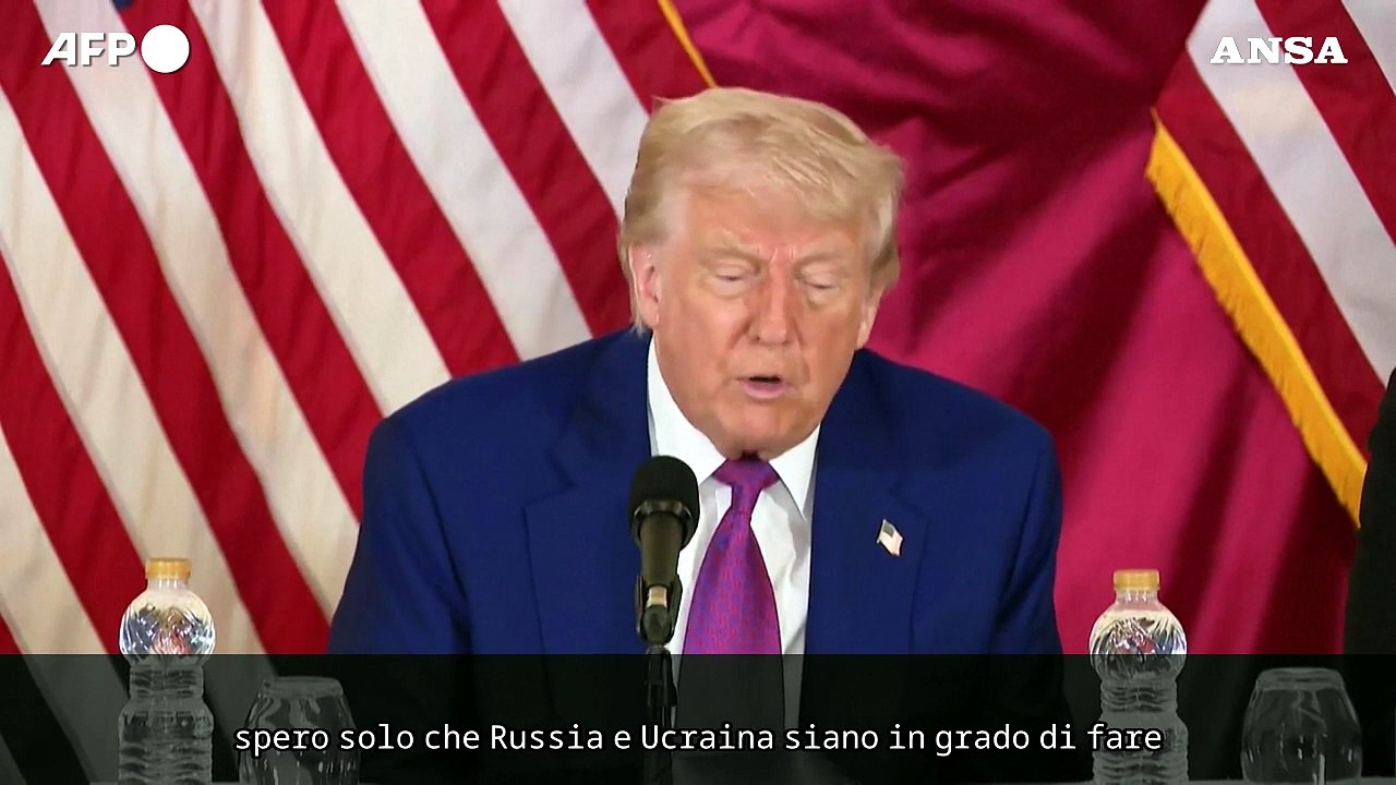 Trump: "Potrei andare in Turchia domani se succedesse qualcosa"