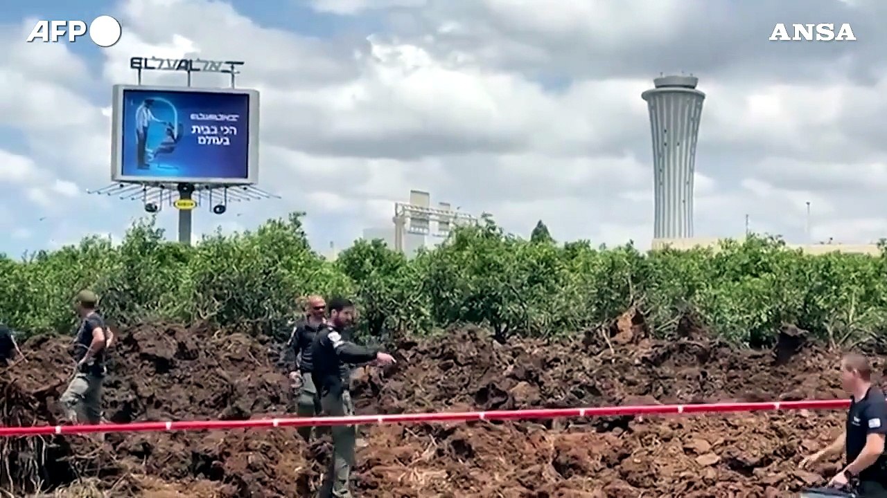 Israele, missile dallo Yemen colpisce presso l'aeroporto di Tel Aviv