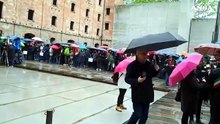 25 Aprile: folla e forte presenza delle forze dell'ordine a San Sabba
