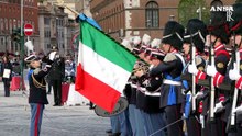 Mattarella all'Altare della patria per le celebrazioni del 25 Aprile