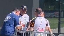Gabardo conversa com Ancelotti nos Estados Unidos