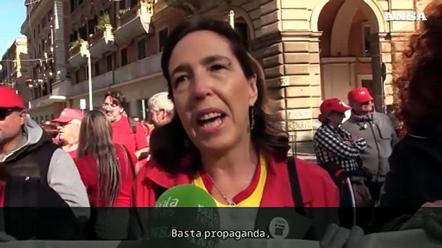Primo maggio, le voci dal corteo della Cgil a Roma