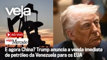 AO VIVO: E agora China? Trump anuncia a venda imediata de petróleo da Venezuela para os EUA