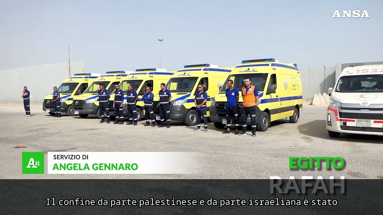 Rafah, pieni i depositi con gli aiuti umanitari destinati a Gaza