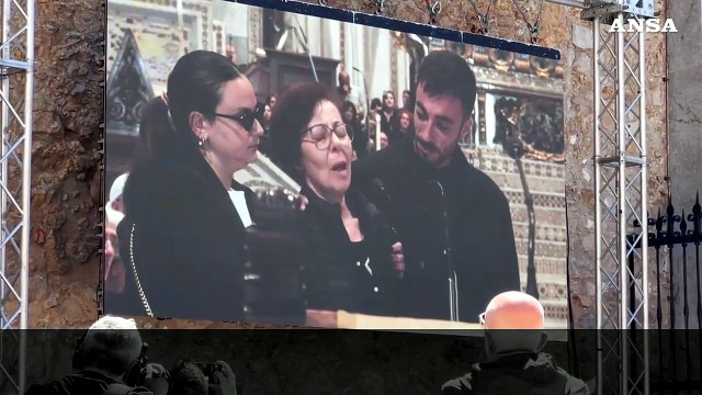 Monreale, ai funerali dei ragazzi uccisi le parole strazianti dei familiari