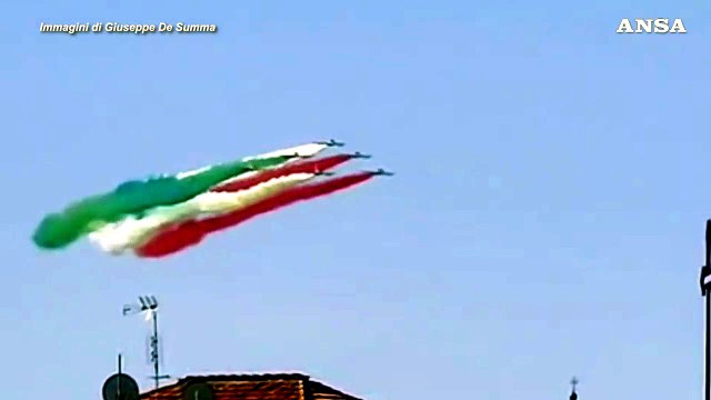 2 giugno: le Frecce tricolori su Roma per la festa della Repubblica