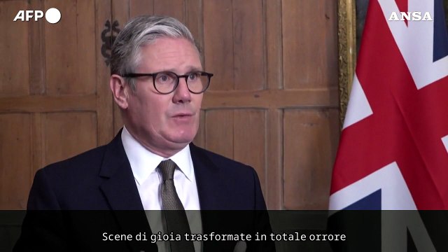 Incidente Liverpool, Starmer: Tutto il paese e' con voi, vicino ai colpiti