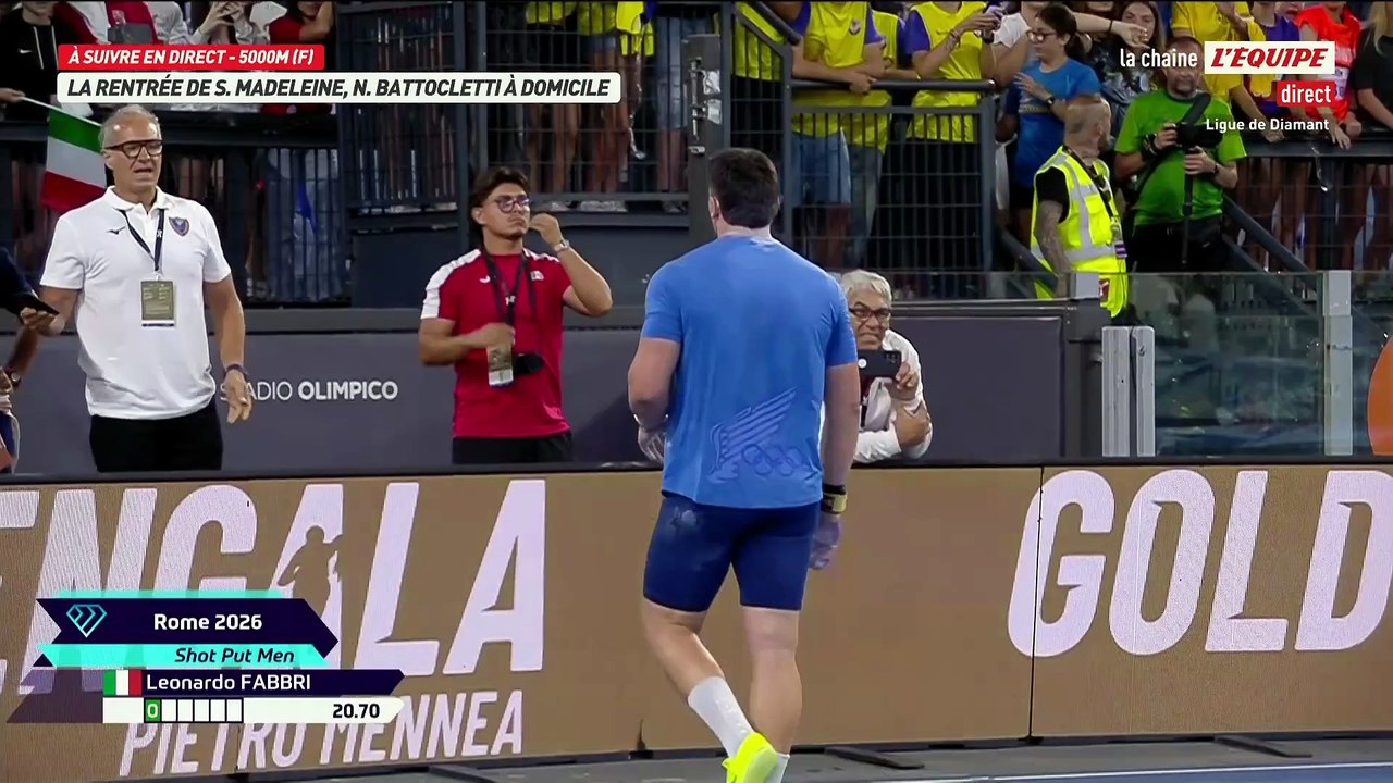 Le replay de l'étape 3 à Rome - Athlétisme - Ligue de diamant
