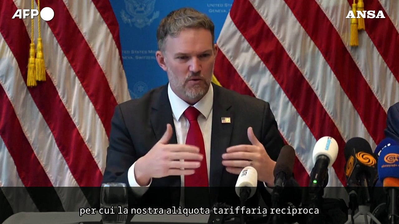 "Usa-Cina sospenderanno per 90 giorni parte dei dazi"
