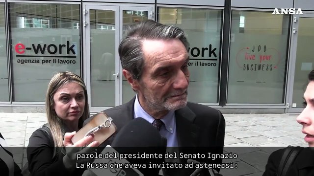 Referendum, Fontana: La Russa invita all'astensione? Legittimo dissenso