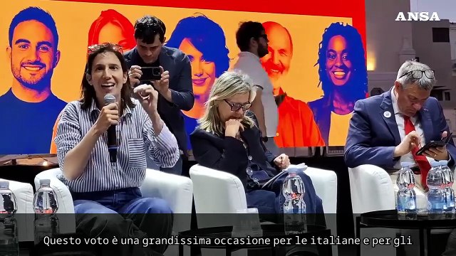Schlein: Voto per cambiare le leggi che hanno fatto male al lavoro