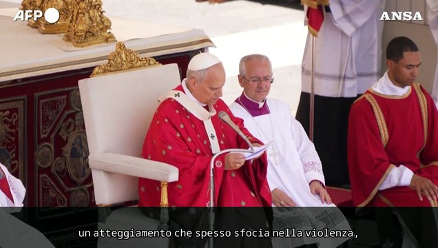 Papa: Dolore per i femminicidi, violenza per volonta' di dominare