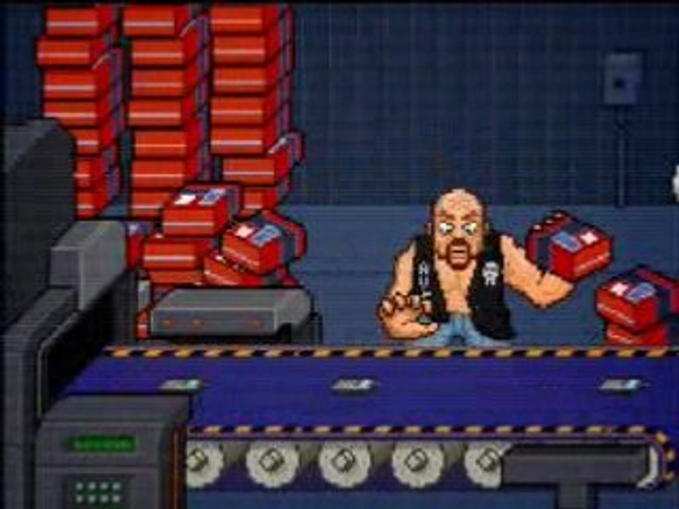 WWE - Animated Cellphone Ad