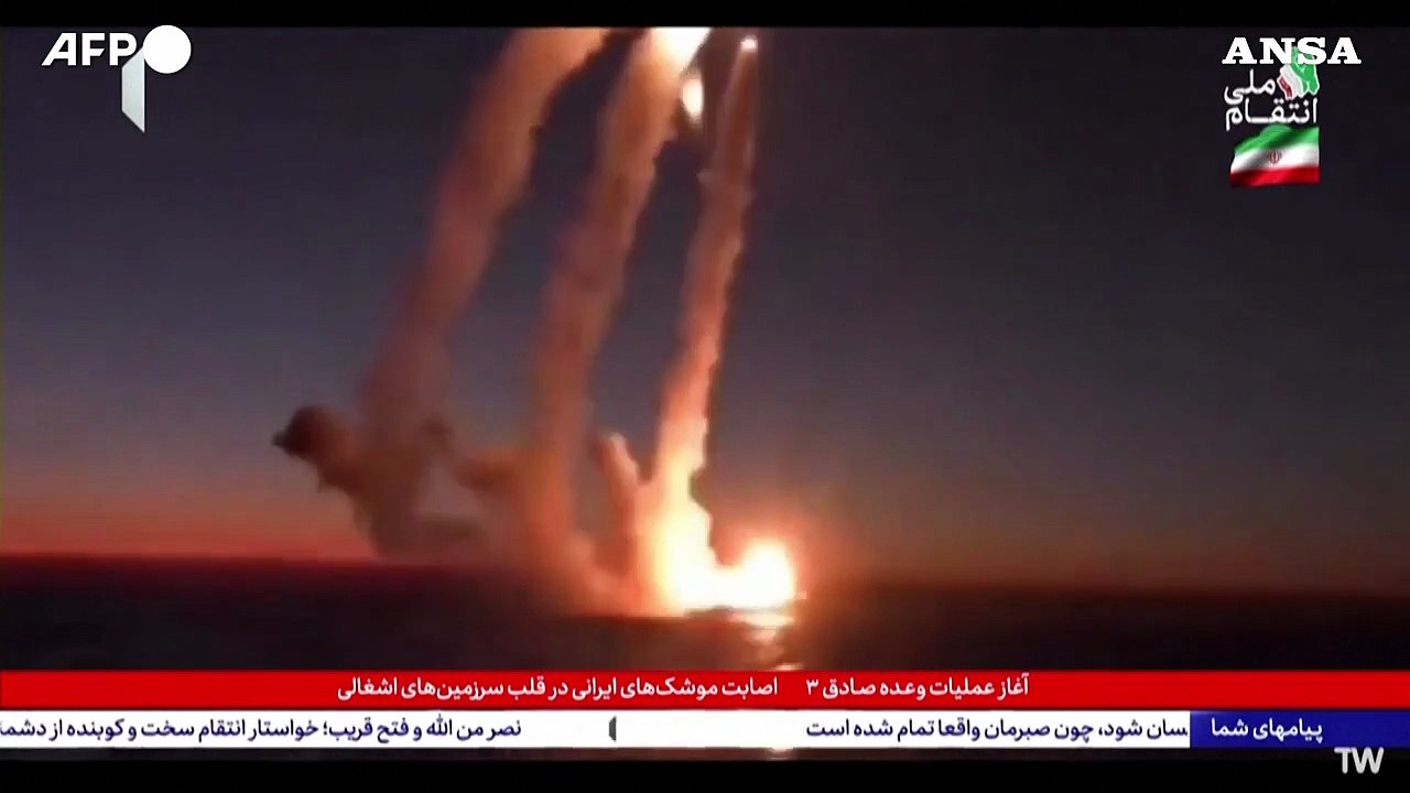 Israele, la difesa aerea intercetta i missili lanciati dall'Iran su Gerusalemme