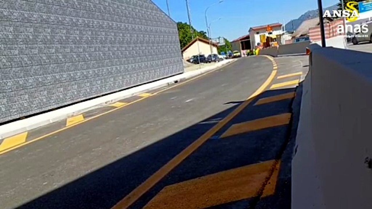 Riaperto il tunnel di Tenda, ecco i primi veicoli in transito