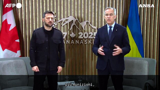 Carney annuncia 2 miliardi di aiuti militari a Kiev