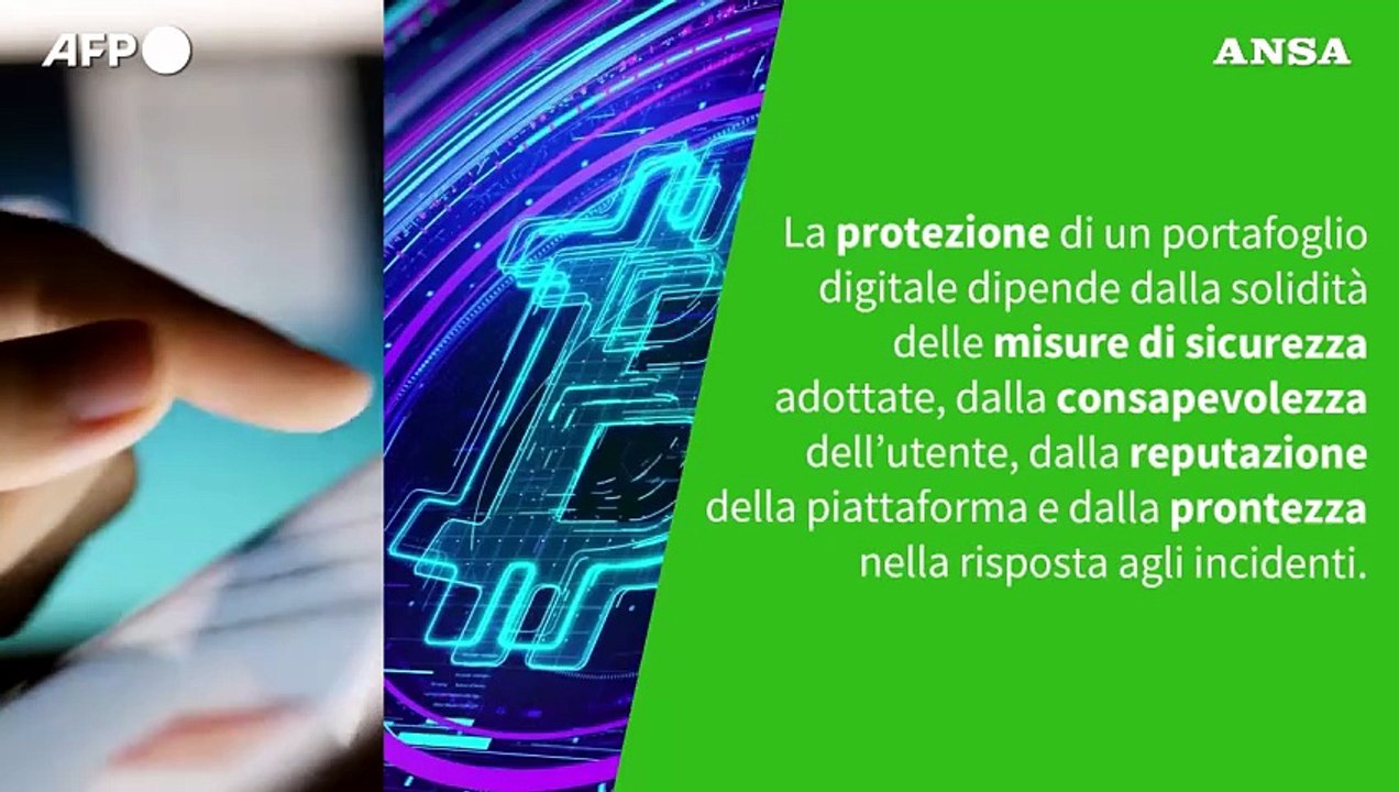 Ansa VERIFIED - E' vero che gestire un portafoglio di criptovalute e' sicuro?