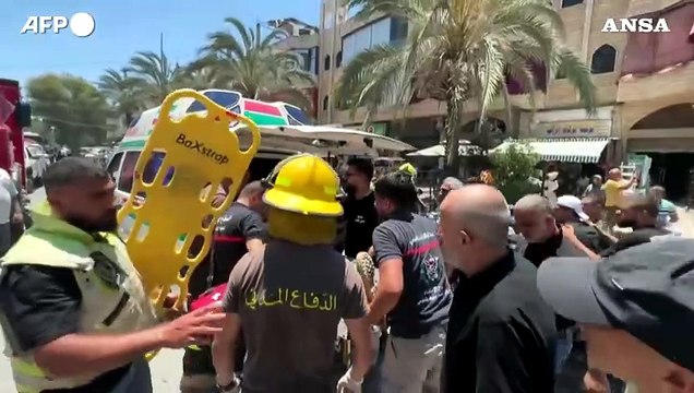 Libano, i soccorsi dopo un nuovo attacco israeliano