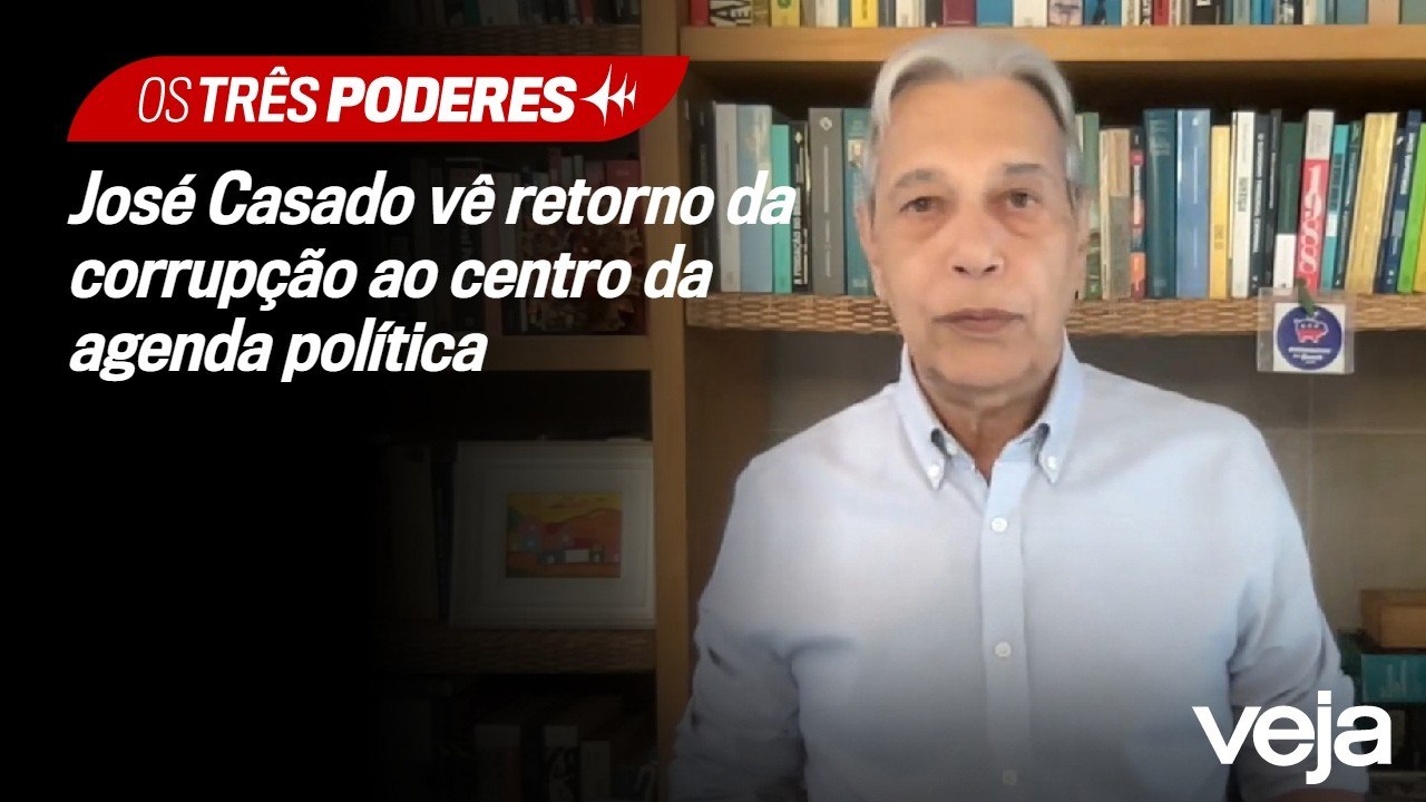 José Casado vê retorno da corrupção ao centro da agenda política