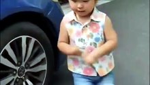 Mischievous act with car security alarm