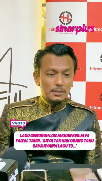 Lagu Gemuruh lonjakkan kerjaya Faizal Tahir.  'Saya tak nak orang tahu saya nyanyi lagu tu...’