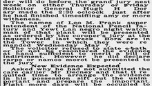 Thursday, May 15, 1913 Victim of Murder Prepared to Die, Believes Dorsey