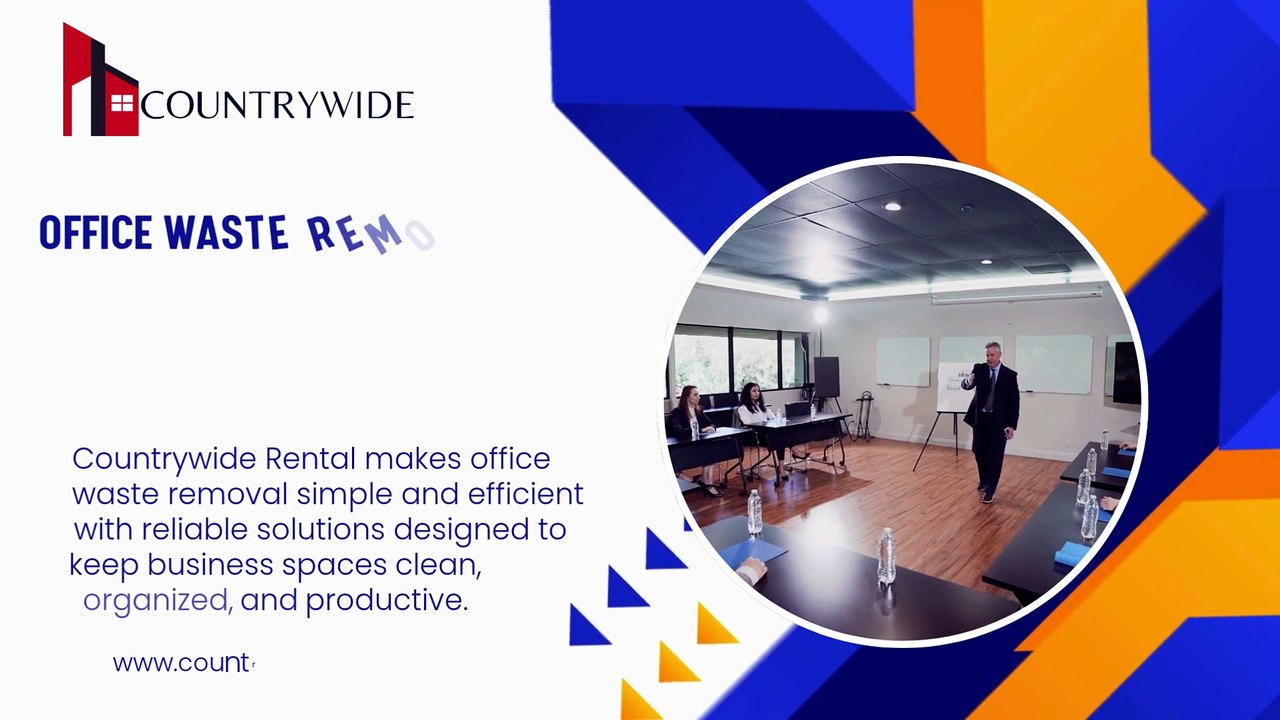 Office Waste Removal Made Easy with Countrywide Rental Solutions