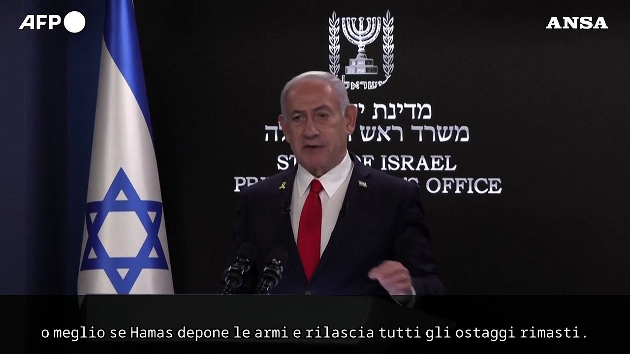 Netanyahu: "Non vogliamo occupare Gaza, vinceremo la guerra con o senza sostegno"