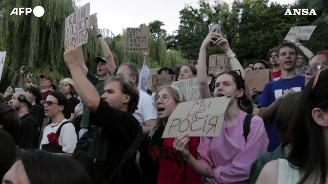 Ucraina, ancora proteste contro la legge che limita le agenzie anti-corruzione