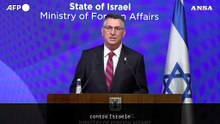 Israele, Sa'ar: "In corso una campagna internazionale distorta"