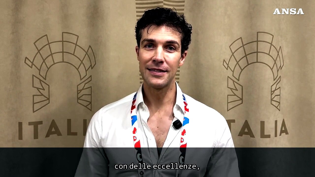 Roberto Bolle a Expo Osaka: "Un'emozione incredibile"