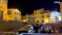 Pippo Baudo nella sua Militello: oggi i funerali