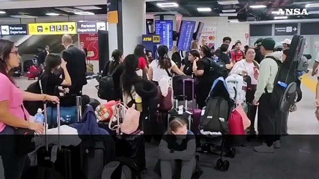 Giubileo dei Giovani,all'aeroporto di Roma i primi arrivi
