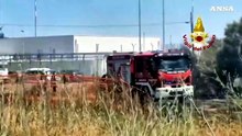 Incendi di vegetazione in Sardegna, roghi a Sassari e alla Maddalena