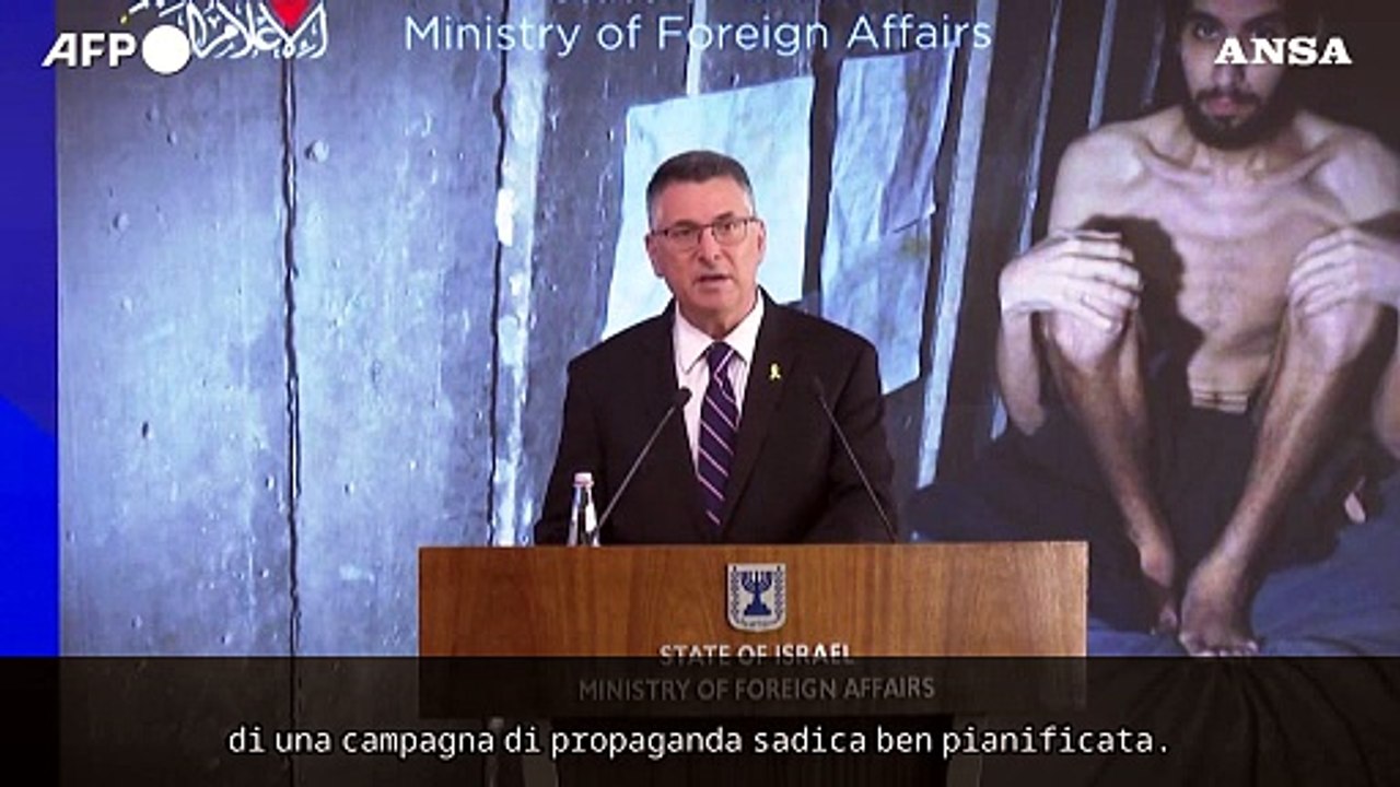 Israele, ministro degli Esteri: "Il mondo deve porre fine al fenomeno dei rapimenti di civili"