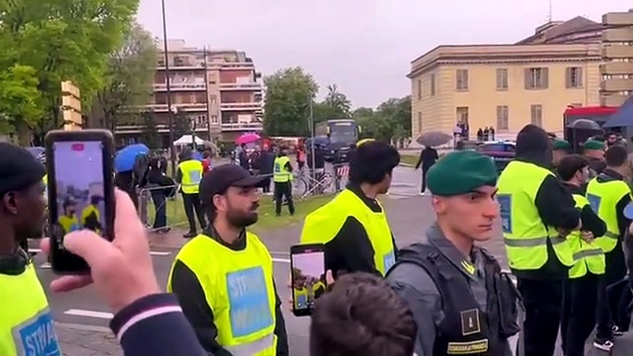 Arrivo Pullman Parma